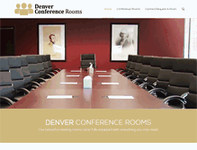 Tablet Screenshot of denverconferencerooms.com